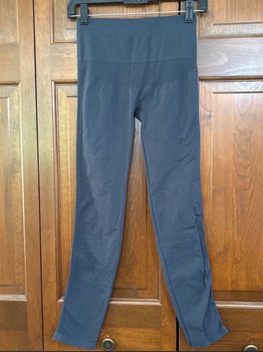 Free People Dark Gray High-Rise Leggings